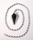 Moldavite Pendulum Meteorite Impact Glass Tektite Carving Crystal Healing