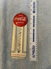 Vintage 1950   s Coca-cola Metal Thermometer Advertising Sign Coke