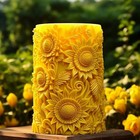 Rose Resin Mold - 3d Flower   Ball Molds For Resin Casting   Candle Zl-397