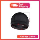 Molain 2pcs Wave Cap For Men Silky Stocking Caps For 360 540 720 Waves Satin Sil