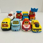 Vtech Go Go Smart Wheels Interactive Vehicles Lot Of 8 Tested And Work