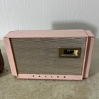 Antique Vintage Pink Retro Philco Handheld Radio Rare Needs Repair