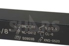 Shars 5 8 X 4-1 2  Neutral Msdnn Indexable Turning Tool Holder Snmg   