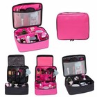 Unisex Makeup Bag Cosmetic Case Professional Storage Handle Organizer Travel Kit