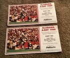 1988 Alabama A-day Spring Football  2  Game Tickets