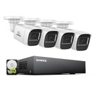 Sannce 5in1 8ch Dvr 1080p Video Cctv Security Camera System 1tb Hdd Ai Detection