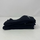 Nike Everyday Plus Cushioned Crew Socks -  3 Pairs  - Black  Large