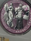 2019 Germania Allegories Columbia germania Special Pink Color 1oz Silver Coin