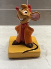 Disney Princess Cinderella Mice Jaq   Gus Salt And Pepper Shakers Set W  Box