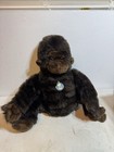 Vintage Dakin Brown Gorilla Ape Plush Stuffed Animal 1979 Korea Cute