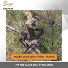 Archery Bow Wrist Sling  550 Paracord Strap With Stretch Lanyard  Fit Compound B