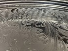 Wm  Rogers Vintage Silver Plate Mid-century 1970 15    Spinning Lazy Susan Tray
