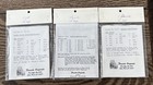 Rare Fireside Originals Of Estes Park Cross Stitch Charts Collection Of 3 New