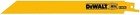 Dewalt Dw4809b 8  14 Tpi Bi-metal Reciprocating Saw Blades 100-count Bulk Pack