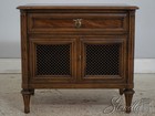 L74615  Pair Of Henredon Walnut French Style Nightstands