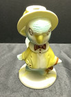 Super Cute Vintage Parrot In Raincoat With Umbrella 7  Figurine Lamp Base
