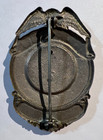 Honolulu Steel Fire Dept Member Badge Wwii Era Fireman Hawaii Hawaiian