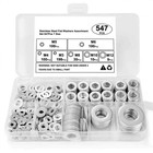 Stainless Steel Flat Washers Assortment  18-8 304 Stainless Steel Metric Wash   