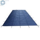 Mesh Solid Pool Safety Cover For Swimming Pool Winter Safety Cover Rectangle