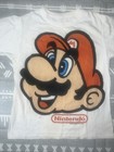 Vtg 1989 Nintendo Super Mario Graphic T Shirt White Logo Authentic Single Stitch