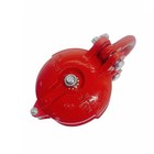 3 Ton Bail Snatch Block     4  Wire Rope Pulley Hoist Rigging Block With Shackle