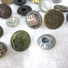 42 Antique To Vintage Workwear Clothing Shirt Overall Jeans Buttons   Rivets 42