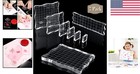 Comfort And Precision  7-piece Clear Acrylic Stamping Blocks For Scrapbooking