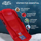 Flexible Flyer Winter Heat Snow Sled W  Steering And Brakes For Kids And Adults