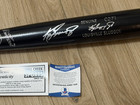 Ken Griffey Jr  Autographed Signed Rawlings Name Model Bat Beckett Bas Coa