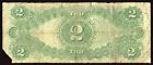 1917 Large Size  2 Legal Tender Note Red Seal Circulated
