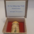 Vtg Anne Hathaway Cottage Thimble Shaw Copestake England Porcelain Hand Crafted