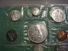 One  1   Silver Canada Unc Silver Mint Set - 1963 Or 64 Or 65 Or 66