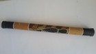 Aboriginal Art Dot Painting Rain Maker Percussion Music Stick Kangaroo Bamboo   