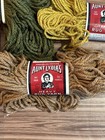 Lot Of 3 Aunt Lydia s Heavy Rug 0750 Antique Blue Yarn Lt Brown  Antique  Moss