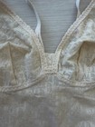 Vintage Christian Dior Oblique Monogram Bodysuit Ivory Lace A75 M 34a Xs Y2k