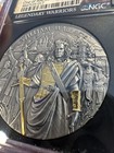 2026  5 Niue William Wallace 2 Oz High Relief Silver Antiqued And Gold Ngc Ms70
