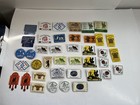 Lot Of 40 Buttons Pins Vintage 1970s German Round Up Barn Dancing Collectables