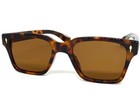 Classic Elegant Vintage Retro Style Sunglasses Square Tortoise Frame Brown Lens