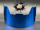 Uv Chrome Plated Full Size Visor  display Only  Replica speed schutt flex  Etc  