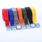Heavy Duty 1m Cam Buckle Tie Down Straps 250 Lbs Cargo Lashing Strap Luggagebelt