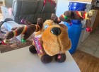 Vintage Animated  i Feel Good  Singing Christmas Reindeer 12  Plush