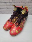 Mens Size 15 Under Armour Ua Spotlight Mc Le Jackpot Black Red Football Cleats