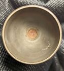 Antique Indian Brass Beautiful Minakari Work Engraved Double Ended Measuring Cup