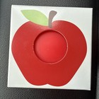 Apple Shaped Stress Ball Collectible - Red Apple Squishy Foam Squeeze Toy