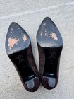 Yves Saint Laurent Brown Suede Leather Pumps Women s Size 7 