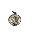 Vintage Johannes Pope Maximus Christian Coin Pendant Medal 800 Silver  75 