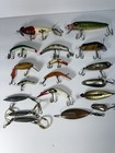 Vintage Plano Pete Henning Tackle Box 4 Tray Green Marble Swirl W  Vintage Lures