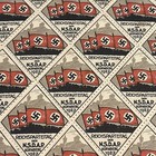 Nazi Germany Third Reich Nsdap Reichsparteitag 1927 Stamp Sheet Wwii Ww2