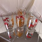 Set Of 4 Seagram s 7 Seven Crown Whiskey   7up Barware America s Favorite Couple