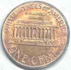Ghostly Lincoln Cent President Penny Vintage 1999 D Spooky Unlucky Coin
